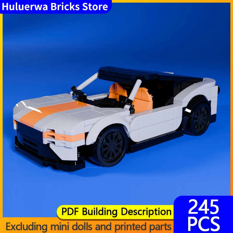 Модель городской автомобиль MOC, строительные кирпичи, Mustang, американский мускулистый автомобиль, модульная технология, детские праздничные подарки, сборные игрушки, костюм
Модель городской автомобиль MOC, строительные кирпичи, Mustang, американский мускулистый автомобиль, модульная технология, детские праздничные подарки, сборные игрушки, костюм