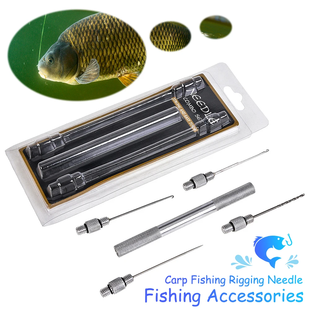 Carp Fishing Lead Core Rigs Making Tools Non-Slip Carp Fishing Splicing Needles Aluminum Alloy Carp Fishing Tools Set
Carp Fishing Lead Core Rigs Making Tools Non-Slip Carp Fishing Splicing Needles Aluminum Alloy Carp Fishing Tools Set