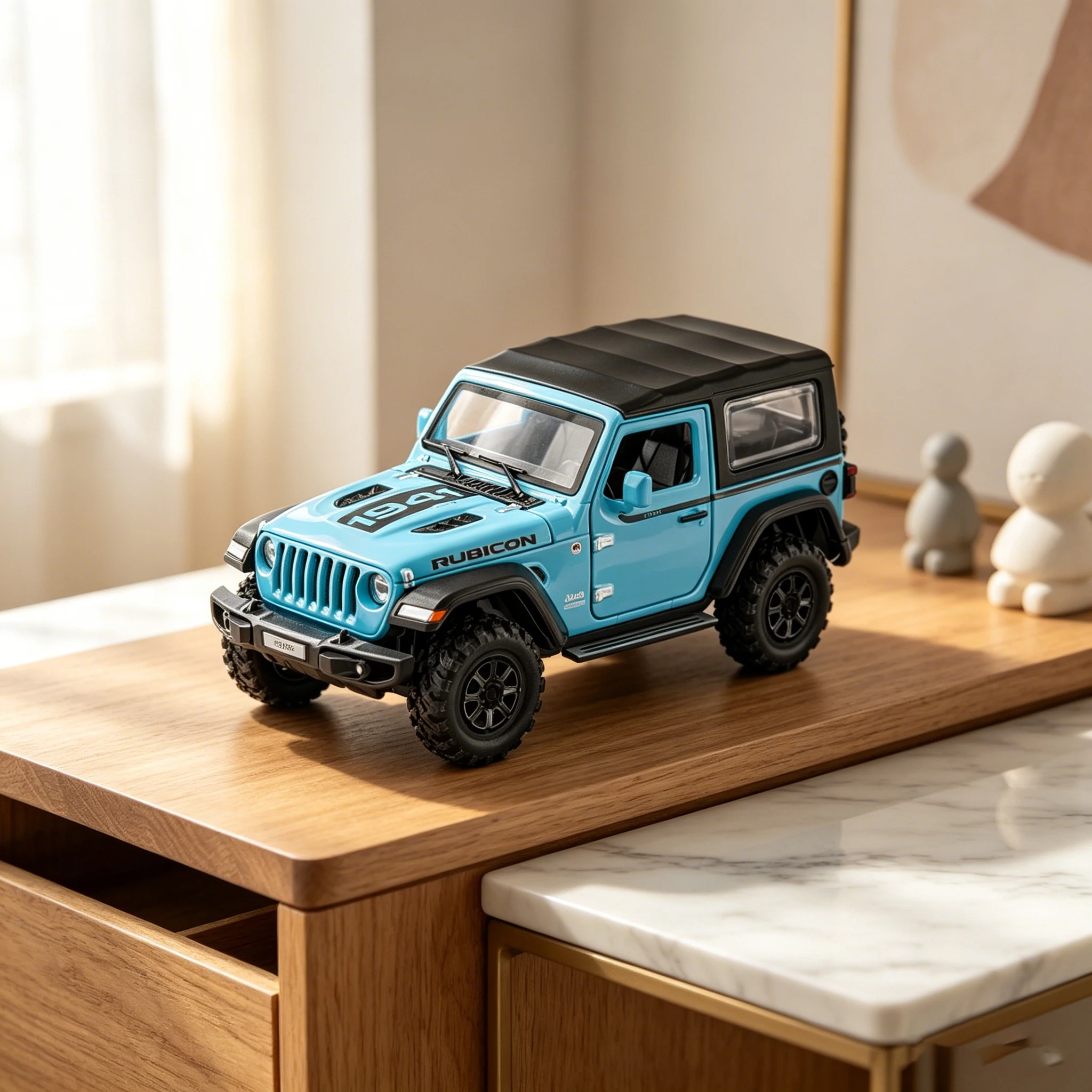 1:32 Wrangler Rubicon Alloy Car Model, Open Door Children's Toys, Off-road Vehicle Model Ornaments for Boys Gifts
1:32 Wrangler Rubicon Alloy Car Model, Open Door Children's Toys, Off-road Vehicle Model Ornaments for Boys Gifts