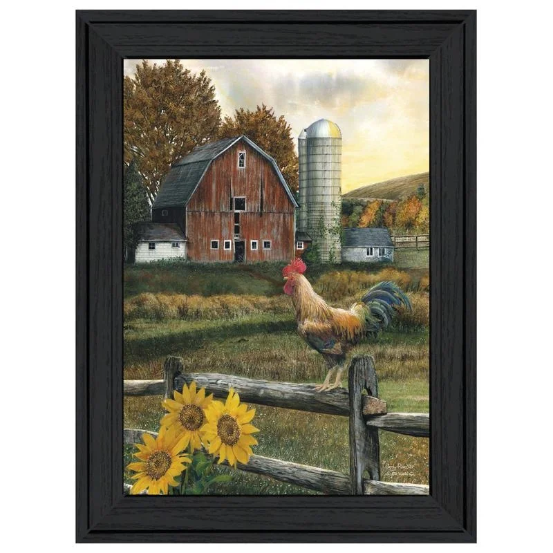 Early Rooster Framed Print Black Frame Ready to Hang
Early Rooster Framed Print Black Frame Ready to Hang