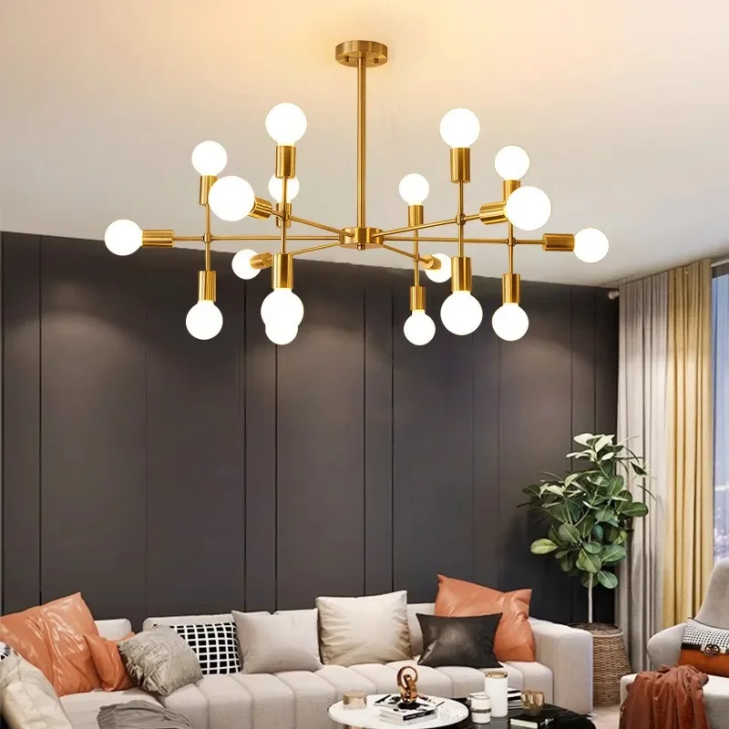 SANDYHA Nordic Minimalist Pendant Lights Bulb Chandelier LED Hanging Lamp For Living Room Lobby Dining Table And Home Decoration
SANDYHA Nordic Minimalist Pendant Lights Bulb Chandelier LED Hanging Lamp For Living Room Lobby Dining Table And Home Decoration