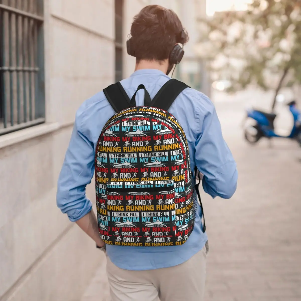 Triathlon Swimming Cycling Running Backpack Boys Girls BookBag Kids School Bag Computer Shoulder Bags for Men Women
Triathlon Swimming Cycling Running Backpack Boys Girls BookBag Kids School Bag Computer Shoulder Bags for Men Women