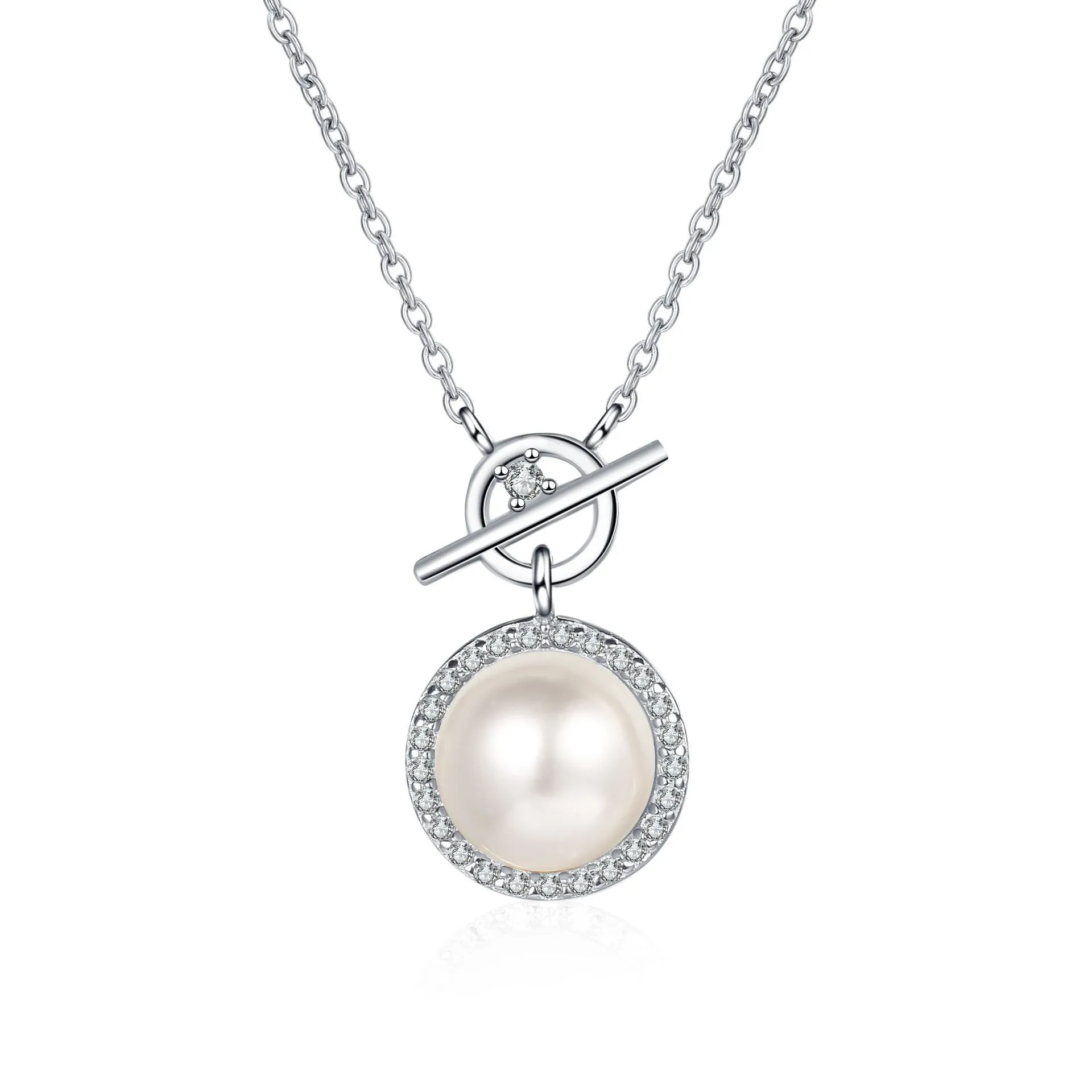AZ502-X Lefei Fashion Luxury Classic Elegant Moissanite Round Cirlce Pearl Necklace For Women s925 Silver Party Charms Jewelry
AZ502-X Lefei Fashion Luxury Classic Elegant Moissanite Round Cirlce Pearl Necklace For Women s925 Silver Party Charms Jewelry