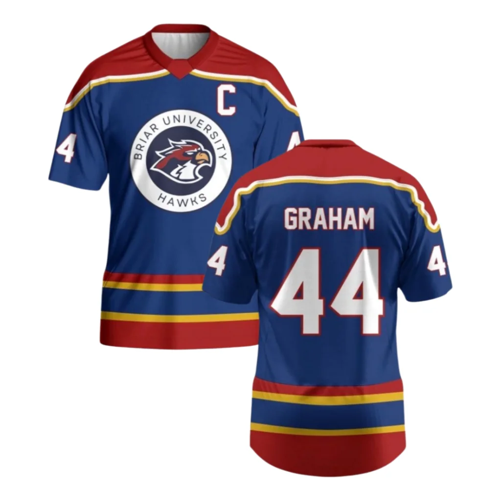 Hockey Fans Briar University Hawks Jersey Pick Members! Men Women Kids Athleisure T-Shirt Breathable Quick Dry Streetwear Tops
Hockey Fans Briar University Hawks Jersey Pick Members! Men Women Kids Athleisure T-Shirt Breathable Quick Dry Streetwear Tops