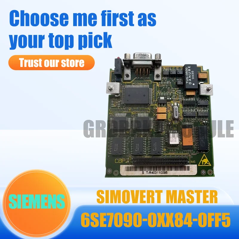New Original SIEMENS 6SE7090-0XX84-0FF5 MASTERDRIVES CBP2 PROFIBUS Communication Module
New Original SIEMENS 6SE7090-0XX84-0FF5 MASTERDRIVES CBP2 PROFIBUS Communication Module