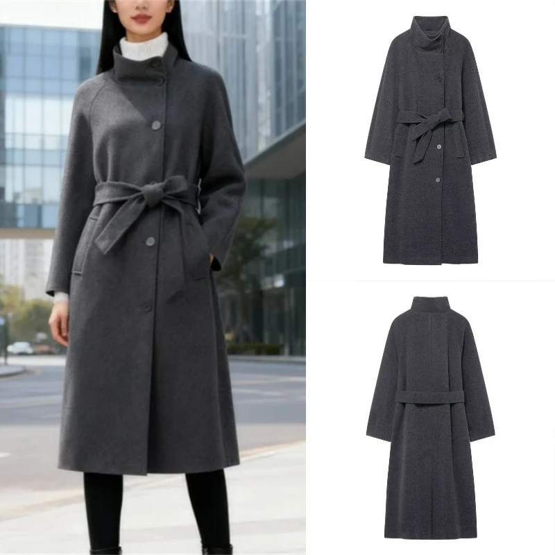 2025 Fall Fashion Trend: Sexy Popular Stand Collar Belted Coat
2025 Fall Fashion Trend: Sexy Popular Stand Collar Belted Coat