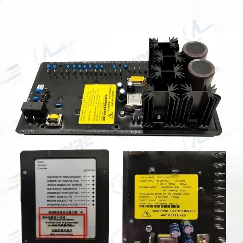 Best Quality DECS-100 B15 Digital Excitation Control System DECS 100 B11 AVR DECS100 A11 A15 For Diesel Generator
Best Quality DECS-100 B15 Digital Excitation Control System DECS 100 B11 AVR DECS100 A11 A15 For Diesel Generator