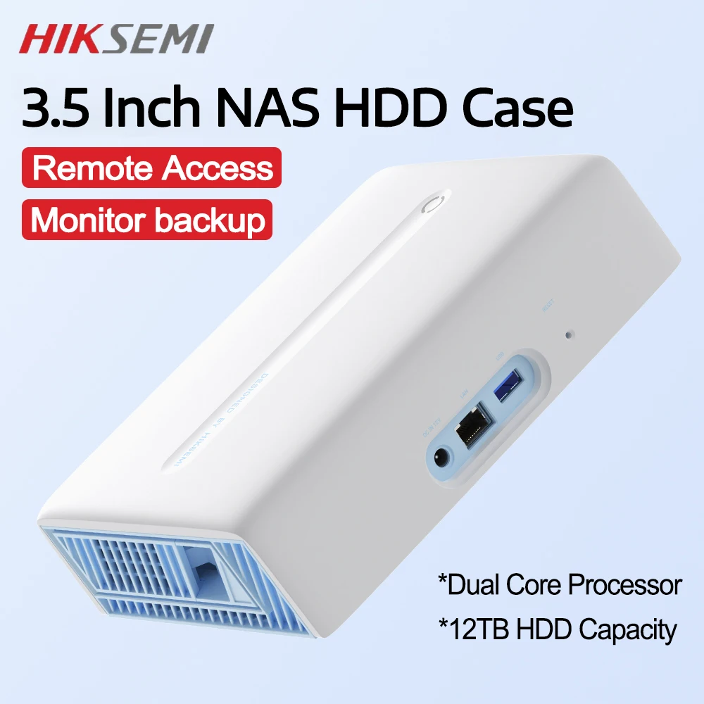 ORICO MetaBox Personal Storage 3.5" Inch HDD Compatible External Hard Disk PC/Desktop/Laptop/Mac Remote Access Network Storage