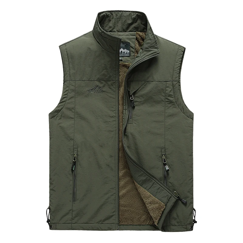 Photography Casual Vest Jacket Male Hiking Warm Outdoors Gilet Men Outdoor Vest Multi-Pocket Solid Color Fishing Work Waistcoat
Photography Casual Vest Jacket Male Hiking Warm Outdoors Gilet Men Outdoor Vest Multi-Pocket Solid Color Fishing Work Waistcoat