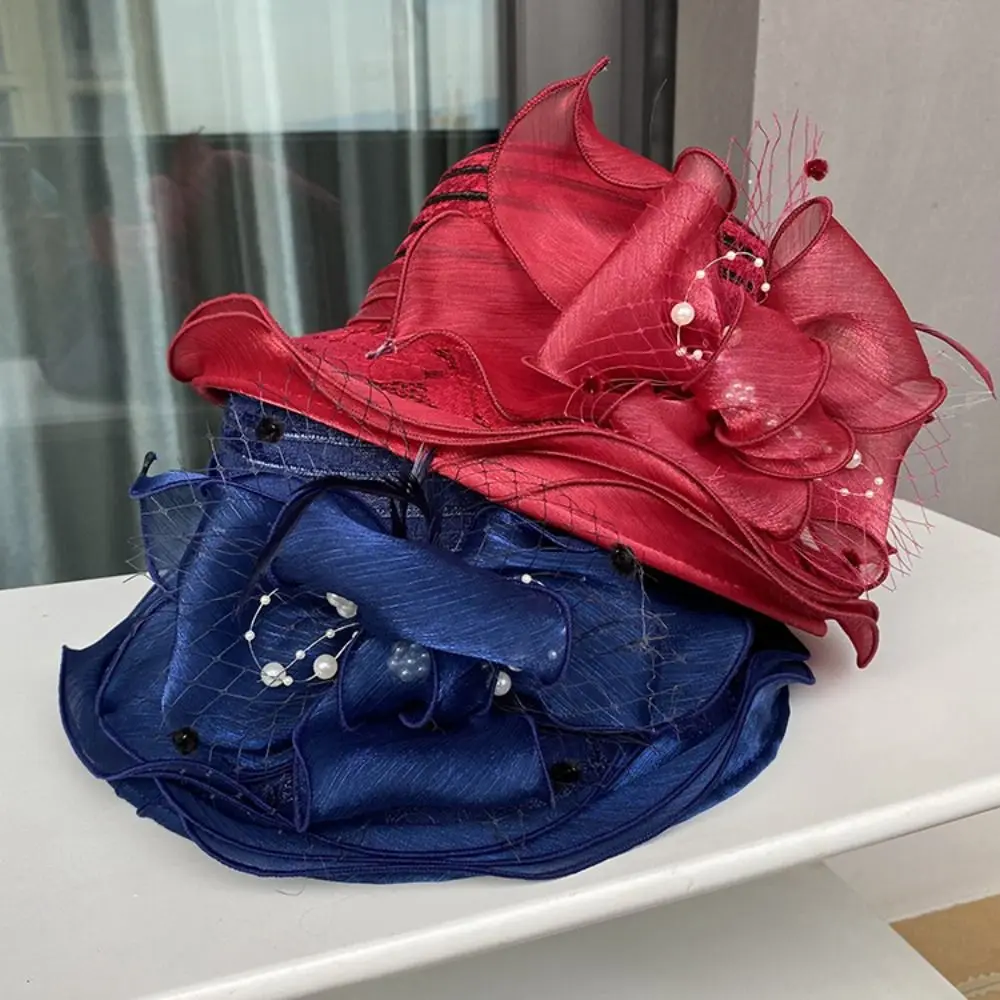 Breathable Ladies Fascinator Hat Wide Brim Foldable Sun Cap Bowknot Design French Style Bucket Hats Photography Accessory
Breathable Ladies Fascinator Hat Wide Brim Foldable Sun Cap Bowknot Design French Style Bucket Hats Photography Accessory