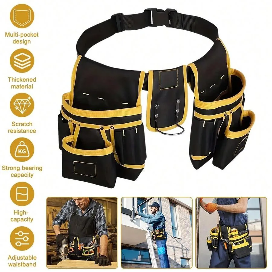 Multi-Tool Waist Bag Sturdy, Practical Storage For Your Tools On The Go
Multi-Tool Waist Bag Sturdy, Practical Storage For Your Tools On The Go