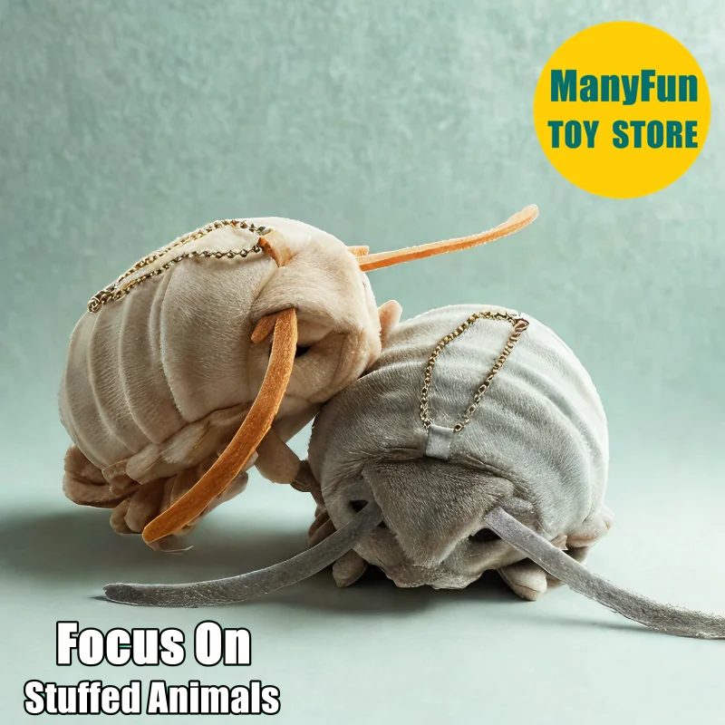 Giant Isopod Plush Toys Keychain Plushie Sea Lice Lifelike Animals Simulation Stuffed Doll Key Ring Toy Gifts For Kids
Giant Isopod Plush Toys Keychain Plushie Sea Lice Lifelike Animals Simulation Stuffed Doll Key Ring Toy Gifts For Kids