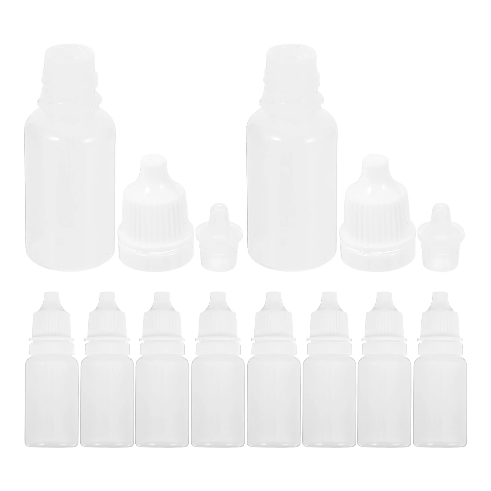 10pcs 10ml White Plastic Eye Drop Bottles Squeezable Dropper for Travel Liquid Refillable Portable Small Capacity Easy
10pcs 10ml White Plastic Eye Drop Bottles Squeezable Dropper for Travel Liquid Refillable Portable Small Capacity Easy