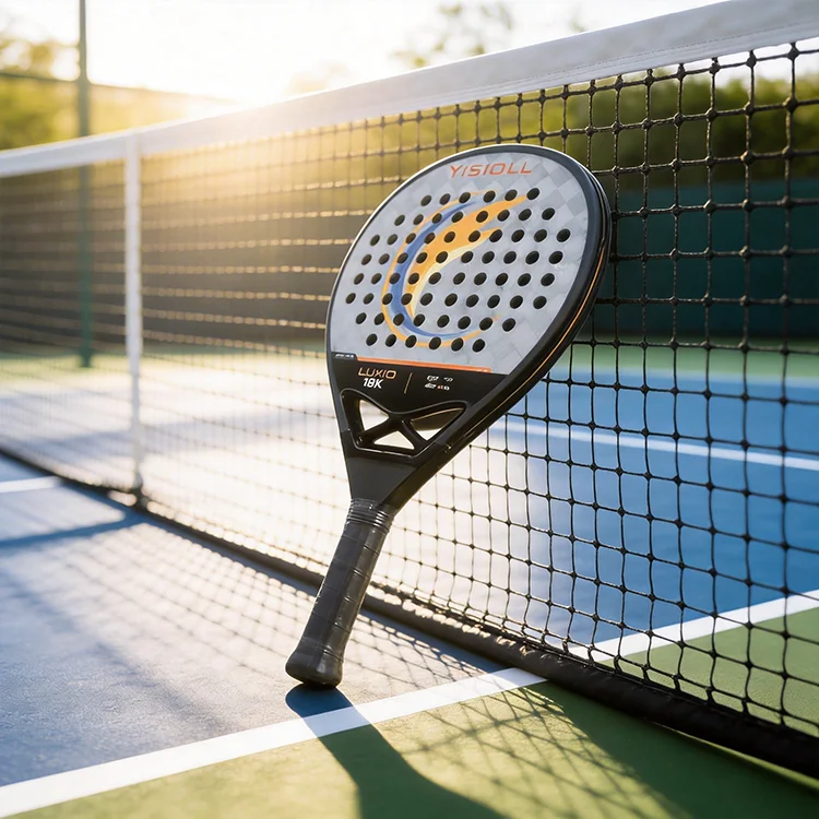 Carbon fiber material 3K all-round padel racket for sports club brands, stable consistent hitting performance independent custom
Carbon fiber material 3K all-round padel racket for sports club brands, stable consistent hitting performance independent custom