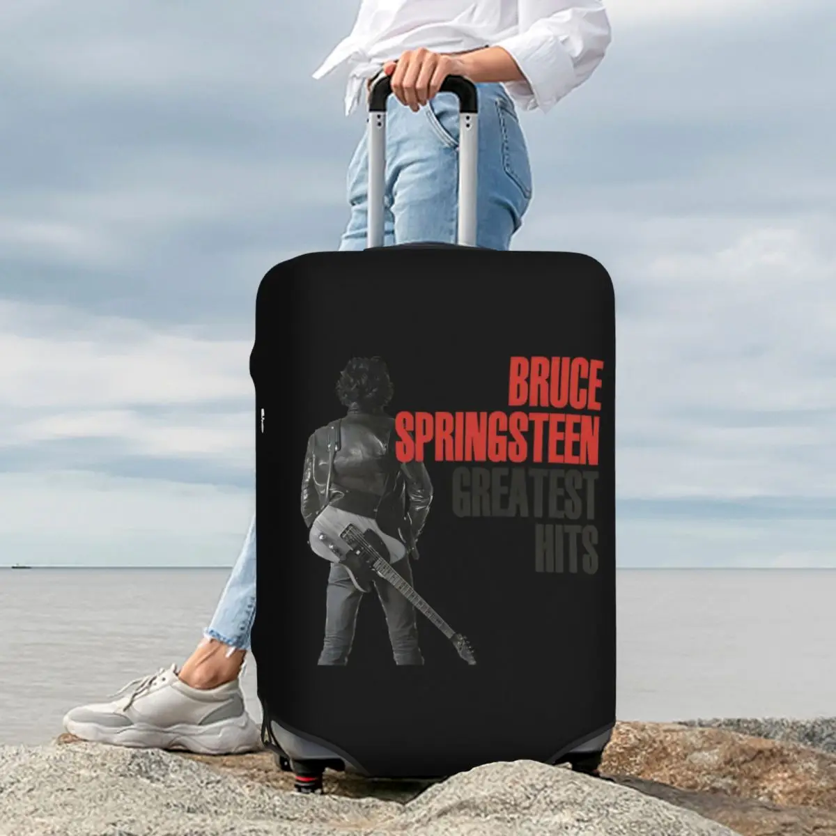Springsteen Suitcase Cover Protection Elastic Trip Luggage Protector Covers for 18-32 Inch
Springsteen Suitcase Cover Protection Elastic Trip Luggage Protector Covers for 18-32 Inch