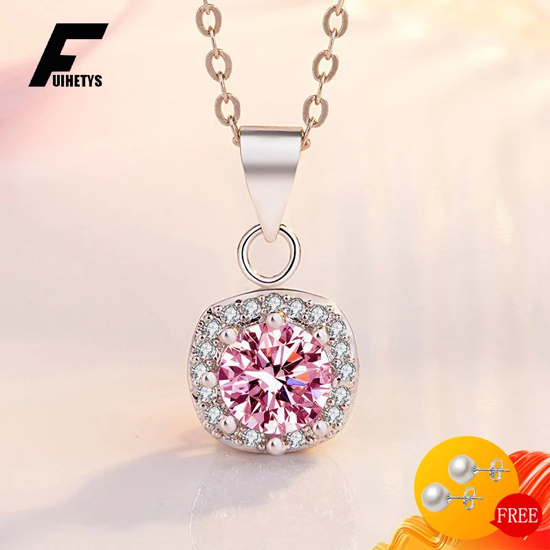 Trendy Necklace 925 Silver Jewelry with Zircon Gemstone Pendant Accessories for Women Wedding Bridal Party Gift Wholesale
Trendy Necklace 925 Silver Jewelry with Zircon Gemstone Pendant Accessories for Women Wedding Bridal Party Gift Wholesale