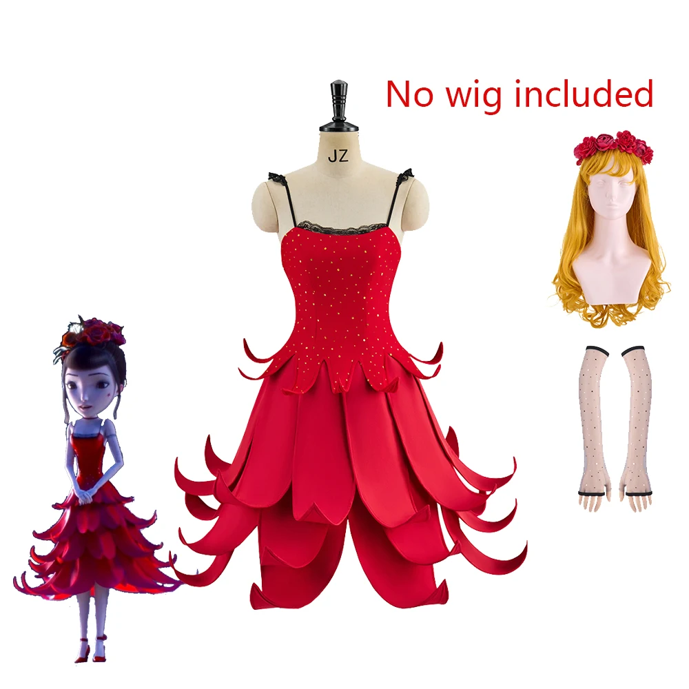 Miss Acacia Cosplay Costume Acacia Sexy Red Suspender Dress with Rose Crown Stage Performance Halloween Dress Outfits
Miss Acacia Cosplay Costume Acacia Sexy Red Suspender Dress with Rose Crown Stage Performance Halloween Dress Outfits