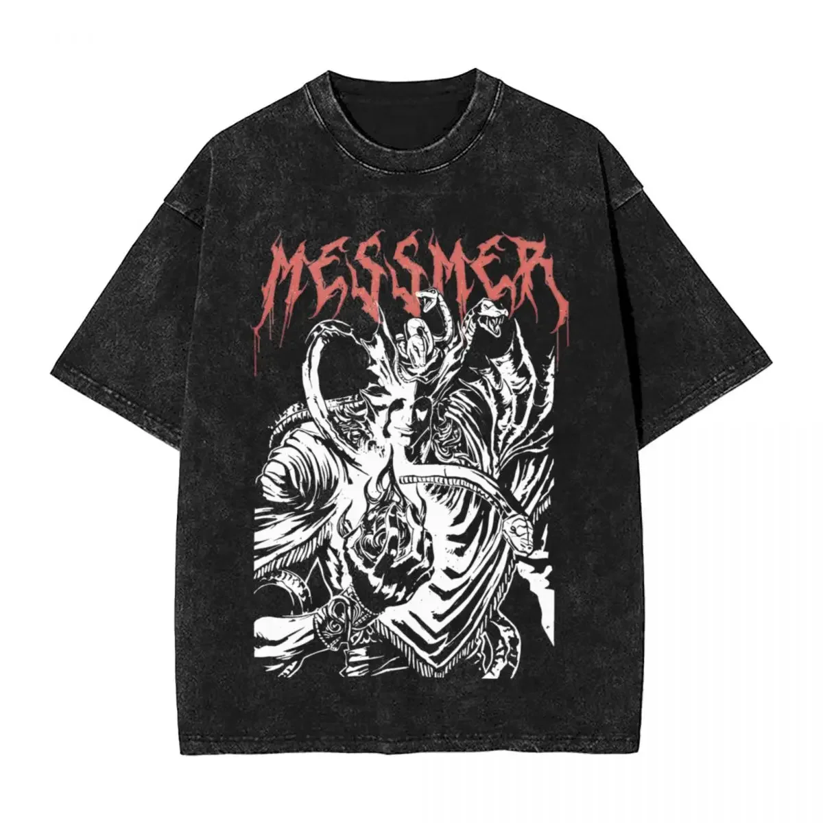 Eldens Rings Messmer The Impaler Washed T Shirt Streetwear Hip Hop Retro T-Shirts Tees Men Women Cotton Oversize Summer
Eldens Rings Messmer The Impaler Washed T Shirt Streetwear Hip Hop Retro T-Shirts Tees Men Women Cotton Oversize Summer