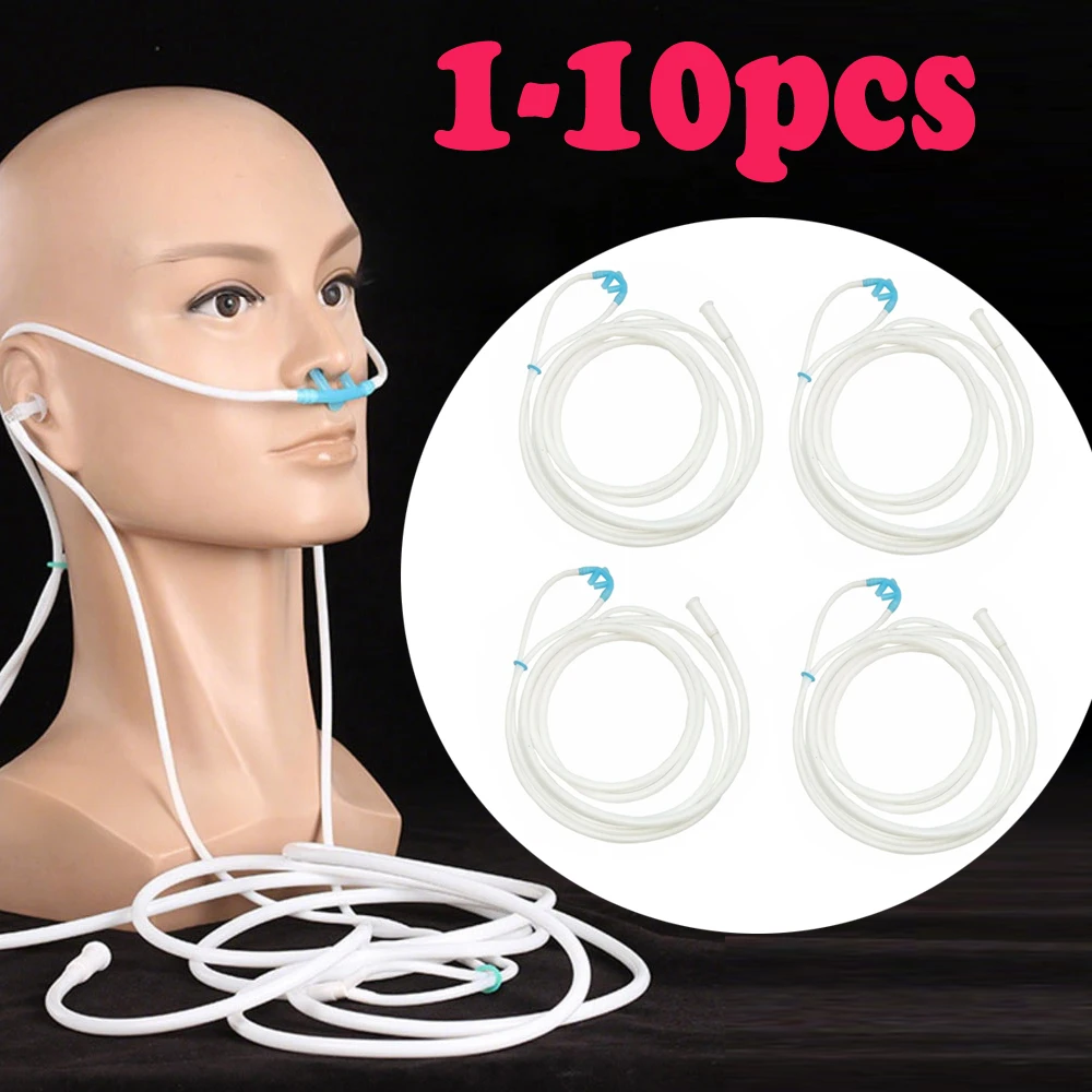 1-10pcs 2m Resuable Medical Hydrogen Oxygen Tube Oxygen Nasal Cannula Tube O2 H2 Breathing Silicone Nasal Oxygen Tube
1-10pcs 2m Resuable Medical Hydrogen Oxygen Tube Oxygen Nasal Cannula Tube O2 H2 Breathing Silicone Nasal Oxygen Tube