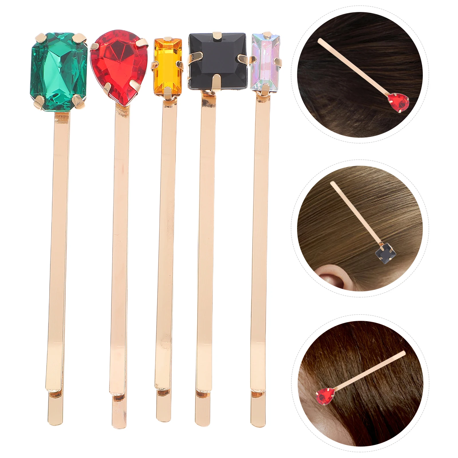 5Pcs Diamond Hair Clip Set Women Drill Design Bobby Pins Barrettes Bride Party Wedding Daily Accessories Hair Tools
5Pcs Diamond Hair Clip Set Women Drill Design Bobby Pins Barrettes Bride Party Wedding Daily Accessories Hair Tools