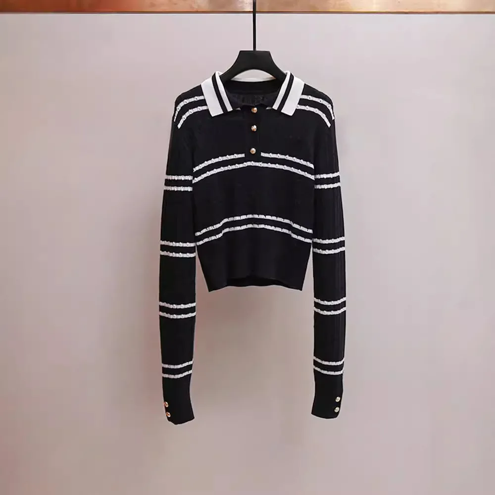 Женский трикотажный топ MaSande High-End в стиле колор-блок с полосками, длинными рукавами, свободным воротником, ультратонкий, укороченный
Женский трикотажный топ MaSande High-End в стиле колор-блок с полосками, длинными рукавами, свободным воротником, ультратонкий, укороченный