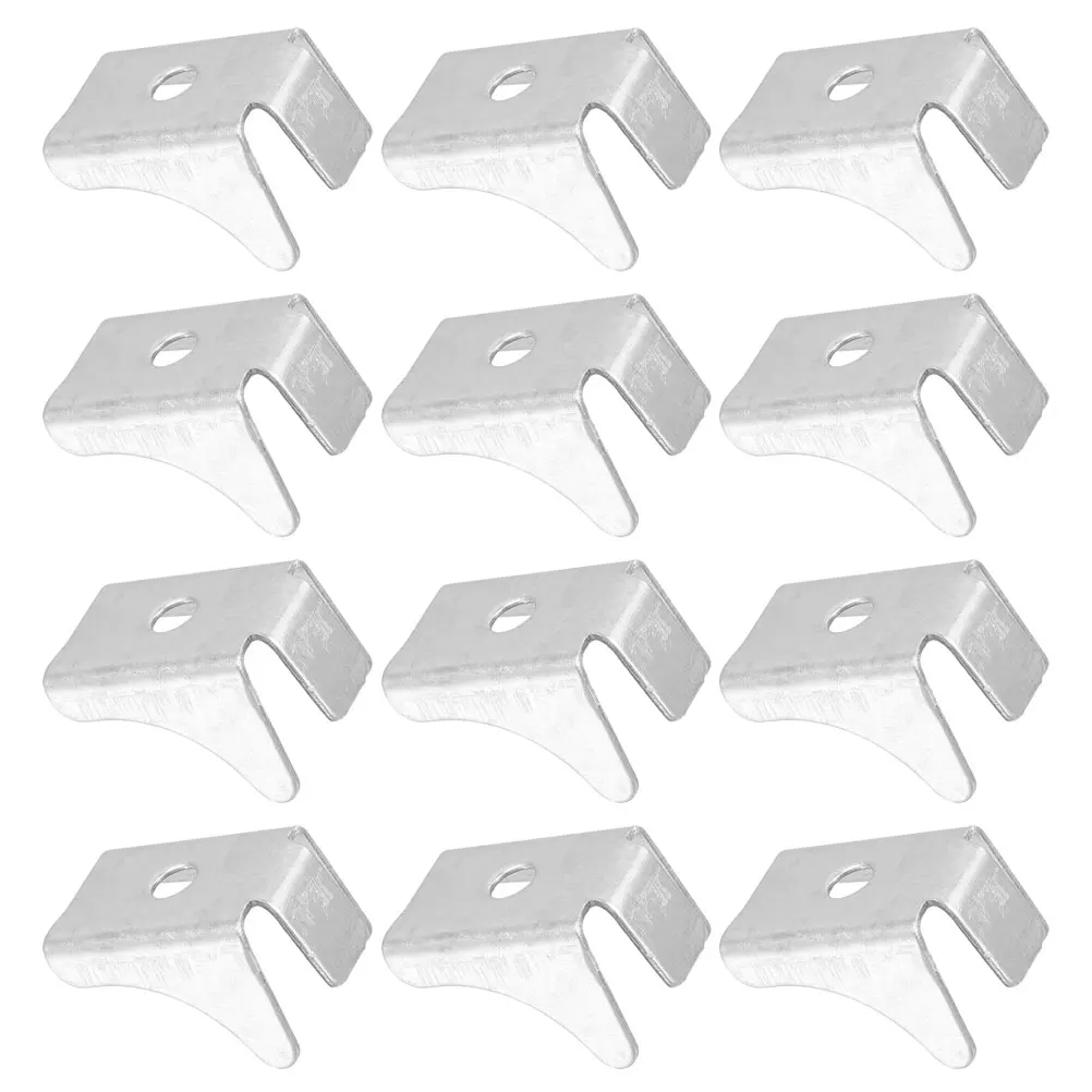 12pcs Layer Card Clips Shelf Bracket Cabinet Cupboard Boards Angle Support Fasteners Metal Strong Safe Easy Install
12pcs Layer Card Clips Shelf Bracket Cabinet Cupboard Boards Angle Support Fasteners Metal Strong Safe Easy Install