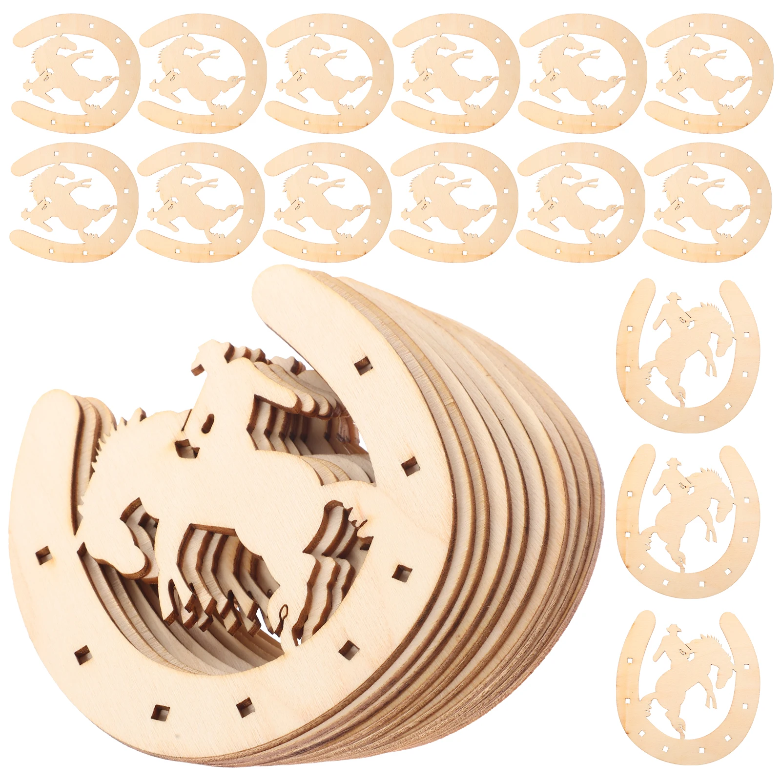 48 Pcs DIY Wooden Pendant Horseshoe Cutouts Unfinished Wood Slices Graffiti Materials Kids Toys Lightweight Decorative Ornaments
48 Pcs DIY Wooden Pendant Horseshoe Cutouts Unfinished Wood Slices Graffiti Materials Kids Toys Lightweight Decorative Ornaments
