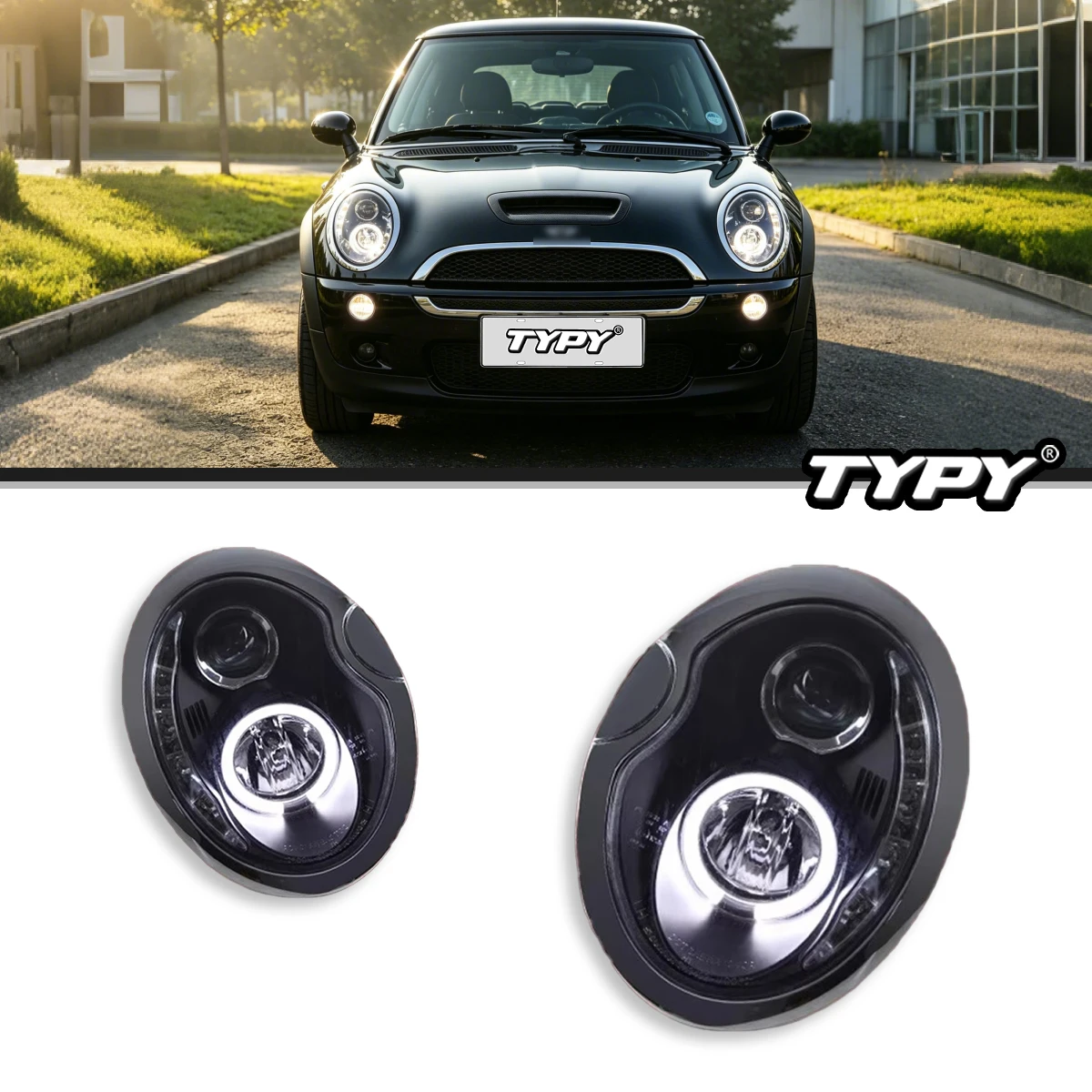 TYPY LED HeadLights for BMW MINI R50 R52 R53 01-06 emark led DRL Car head lamp Assembly Signal Auto Accessories Modified Lamp
TYPY LED HeadLights for BMW MINI R50 R52 R53 01-06 emark led DRL Car head lamp Assembly Signal Auto Accessories Modified Lamp