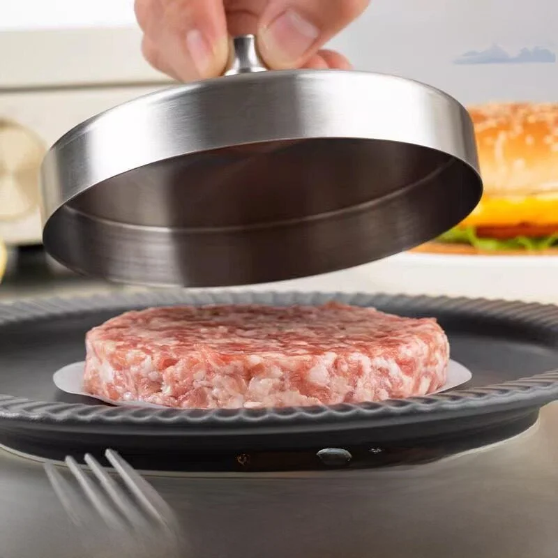 Stainless Steel 304 round Mold Burger Press Home Use Beef Patty Maker Kitchen Tool DIY Mold for Cooking And Baking
Stainless Steel 304 round Mold Burger Press Home Use Beef Patty Maker Kitchen Tool DIY Mold for Cooking And Baking