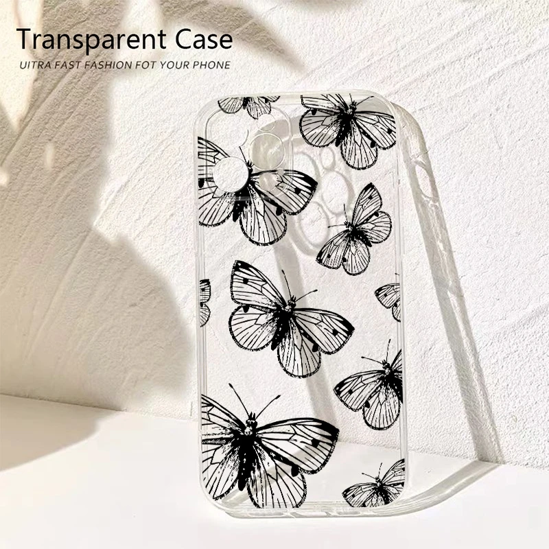 Clear Phone Cases Butterfly Element Pattern For Honor 400 Lite 200 Pro 100 X9C X9B X9A X9 X8 X8A X8B X7A X7B X6 X6B X5 X5B Cover
Clear Phone Cases Butterfly Element Pattern For Honor 400 Lite 200 Pro 100 X9C X9B X9A X9 X8 X8A X8B X7A X7B X6 X6B X5 X5B Cover