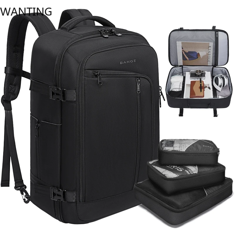 Bange Large Capacity Travel Expandable Large Suitcase Backpacks With 3 Packing Cubes Water Resistant Luggage Daypack Backpack
Bange Large Capacity Travel Expandable Large Suitcase Backpacks With 3 Packing Cubes Water Resistant Luggage Daypack Backpack