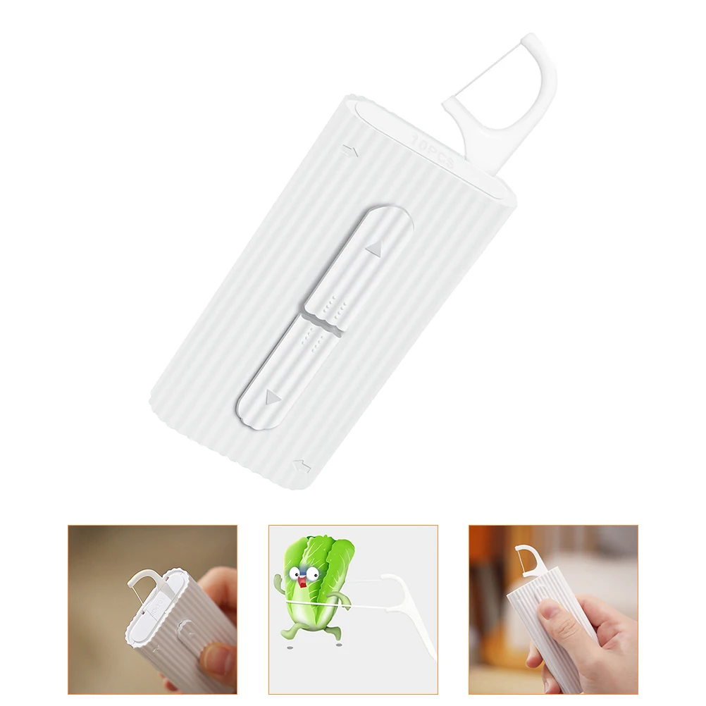 1 Set Portable Compact Dental Floss Picks Ultra-Fine Residual Remover For Crowns Braces Ergonomic Handle Teeth Cleaner Household
1 Set Portable Compact Dental Floss Picks Ultra-Fine Residual Remover For Crowns Braces Ergonomic Handle Teeth Cleaner Household