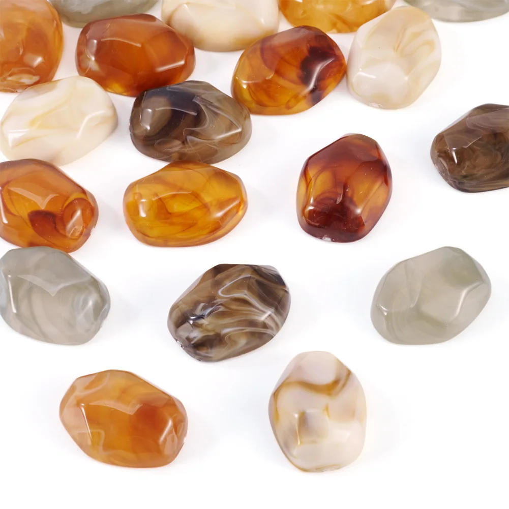 20Pcs Opaque Resin Cabochons, Imitation Amber Cabochons Beads for Scrapbook Decoration DIY Ring Jewelry
20Pcs Opaque Resin Cabochons, Imitation Amber Cabochons Beads for Scrapbook Decoration DIY Ring Jewelry