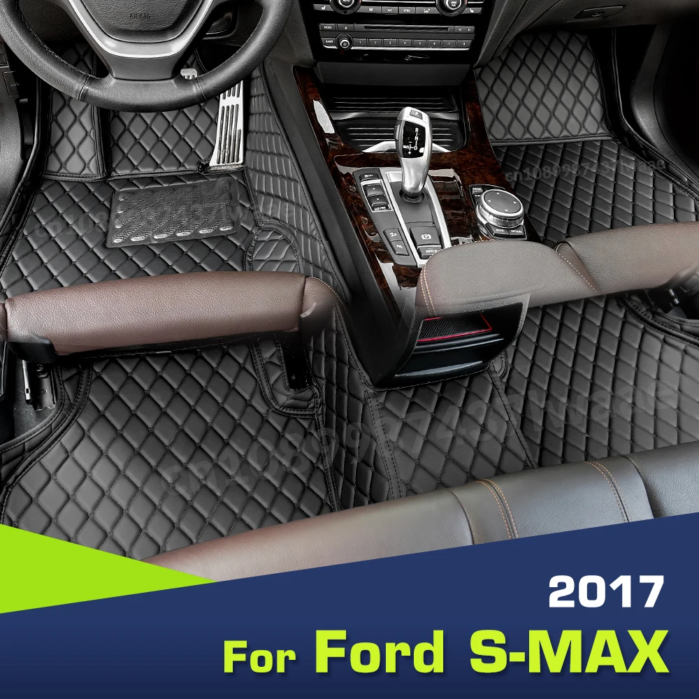 Автомобильные напольные коврики для Ford S-MAX 2017, индивидуальные автомобильные накладки на ногу, аксессуары для интерьера
Автомобильные напольные коврики для Ford S-MAX 2017, индивидуальные автомобильные накладки на ногу, аксессуары для интерьера