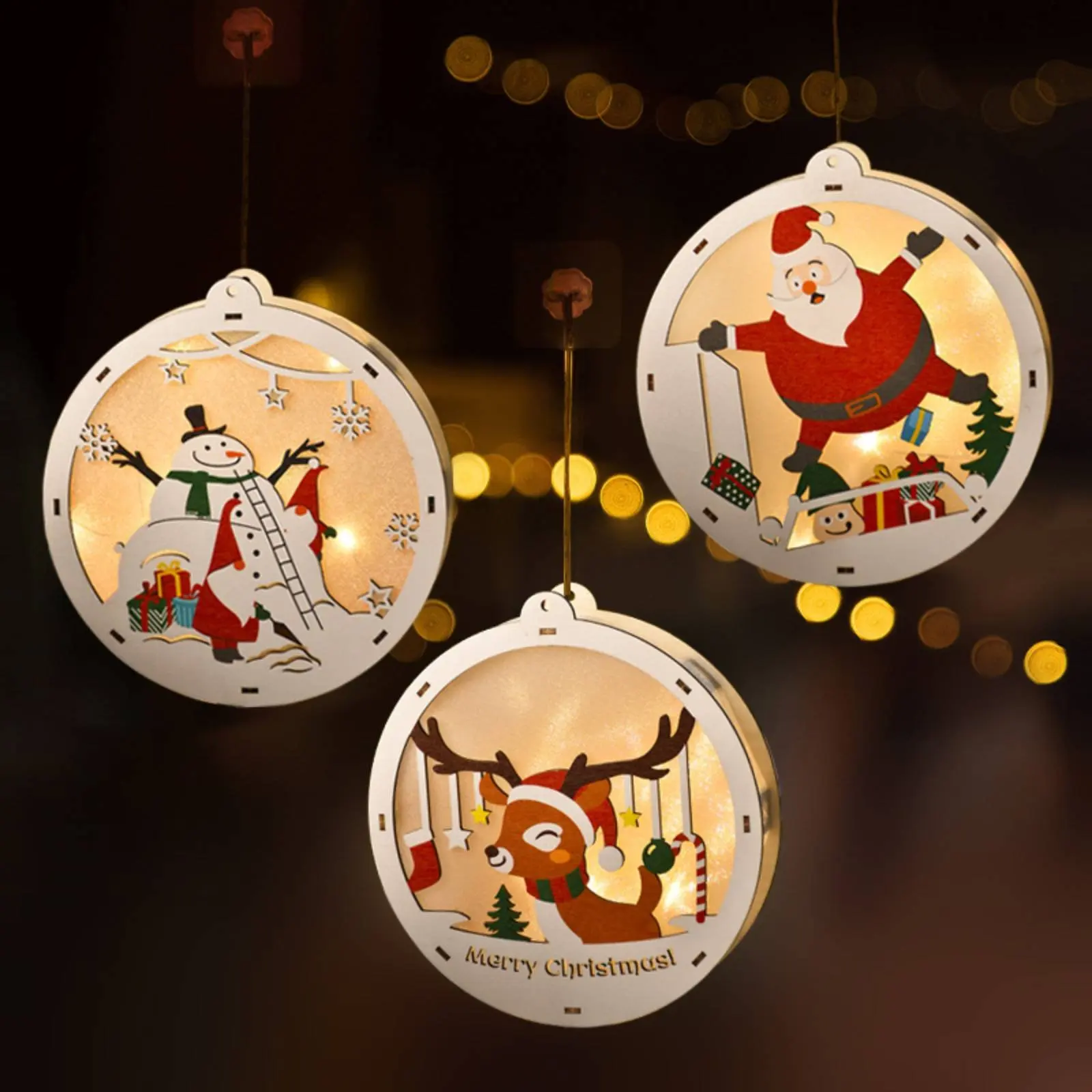Christmas Light Box Decor DIY LED Wooden Decoration Christmas Tree Ornament Festive Rustic for Gift
Christmas Light Box Decor DIY LED Wooden Decoration Christmas Tree Ornament Festive Rustic for Gift