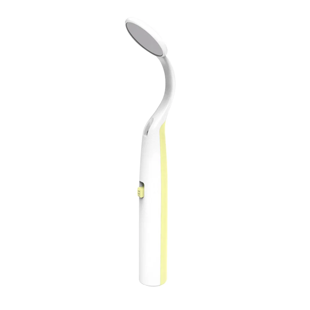 Plastic Mouth Speculum for Dentists LED Luminous Dental Mirror Easy Use Safe Tooth Inspection Tool Yellow Mirror
Plastic Mouth Speculum for Dentists LED Luminous Dental Mirror Easy Use Safe Tooth Inspection Tool Yellow Mirror