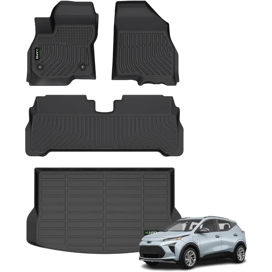 All Weather Car Floor Mats and Cargo Liner for Chevrolet Chevy Bolt EUV 2022 2023 2024 Not EV Custom Fit Full Set Accessories w
All Weather Car Floor Mats and Cargo Liner for Chevrolet Chevy Bolt EUV 2022 2023 2024 Not EV Custom Fit Full Set Accessories w