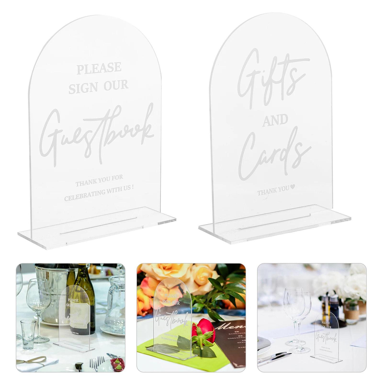 2pcs Acrylic Transparent Calligraphy Seat Number Holder Ceremony Event Party Decoration Guest Book Reusable Stable
2pcs Acrylic Transparent Calligraphy Seat Number Holder Ceremony Event Party Decoration Guest Book Reusable Stable