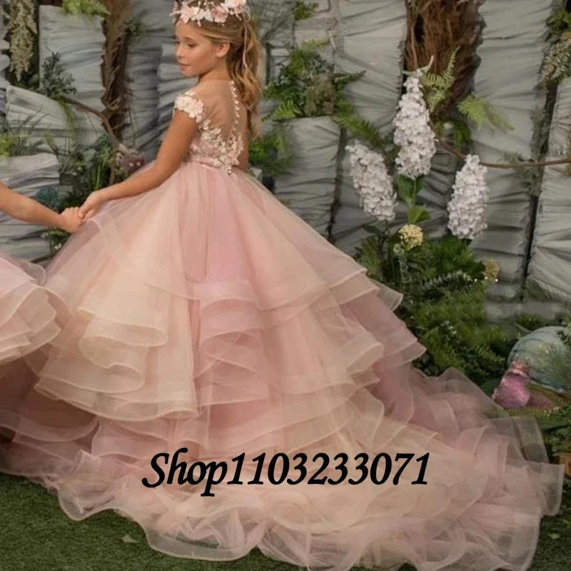 Flower Girl Dress Lace O-Neck Ankle-Length A-LINE Princess Pageant Dress for Wedding Bridesmaid Party First Communion
Flower Girl Dress Lace O-Neck Ankle-Length A-LINE Princess Pageant Dress for Wedding Bridesmaid Party First Communion
