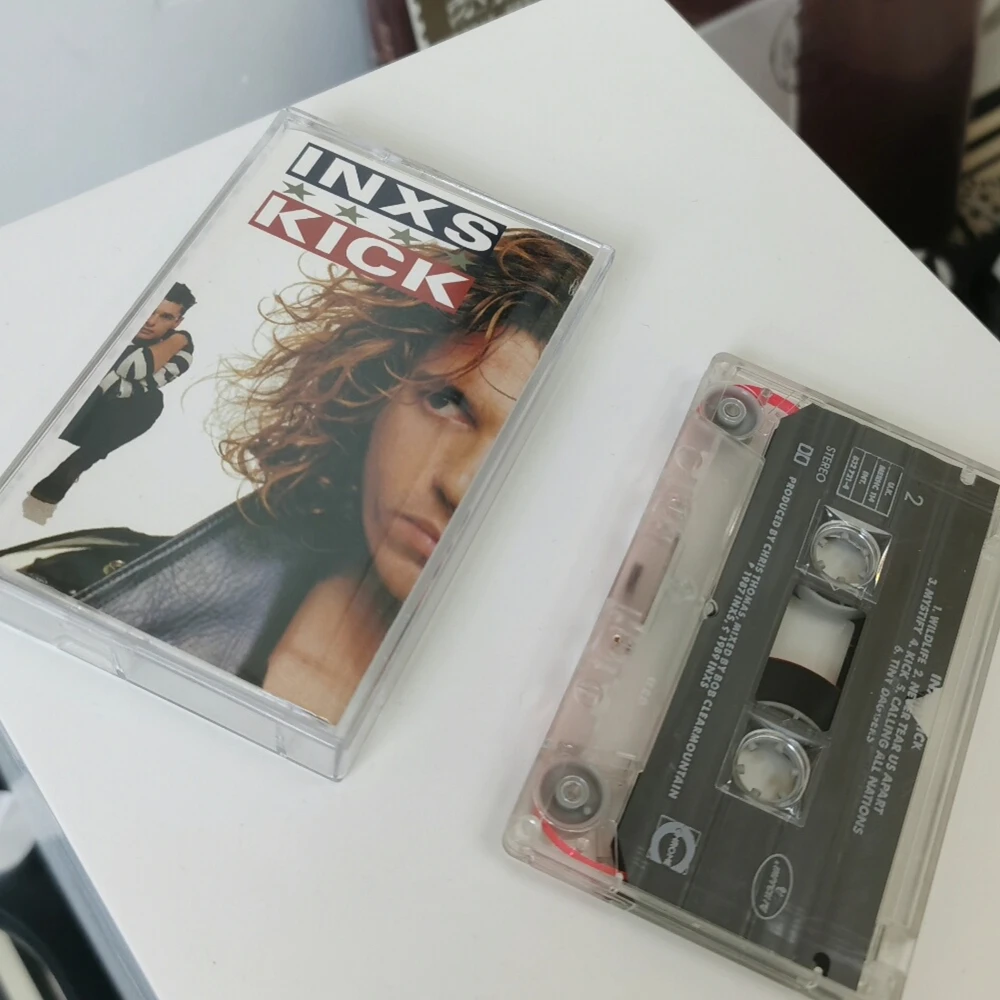 Pop Rock INXS Andrew Farriss Music Tape Kick Album Devil Inside Cassettes Cosplay Walkman Car Soundtracks Box Party Music Gifts
Pop Rock INXS Andrew Farriss Music Tape Kick Album Devil Inside Cassettes Cosplay Walkman Car Soundtracks Box Party Music Gifts