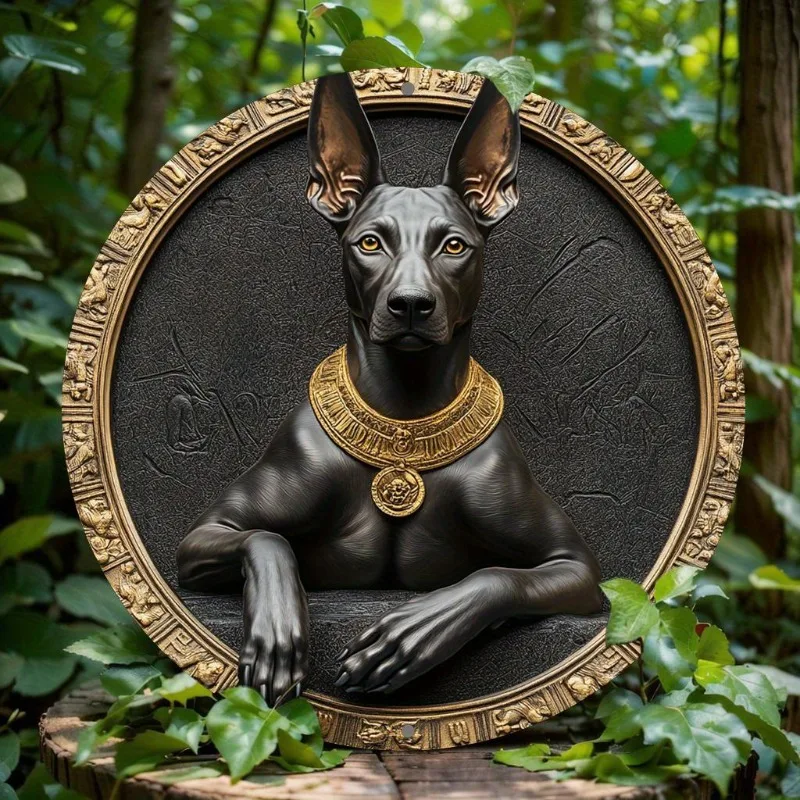 Anubis Dog 2D Flat Print, Round Metal Aluminum Sign, Artistic Home & Office Decor, Easy Installation, Festive Holiday Gift Idea
Anubis Dog 2D Flat Print, Round Metal Aluminum Sign, Artistic Home & Office Decor, Easy Installation, Festive Holiday Gift Idea