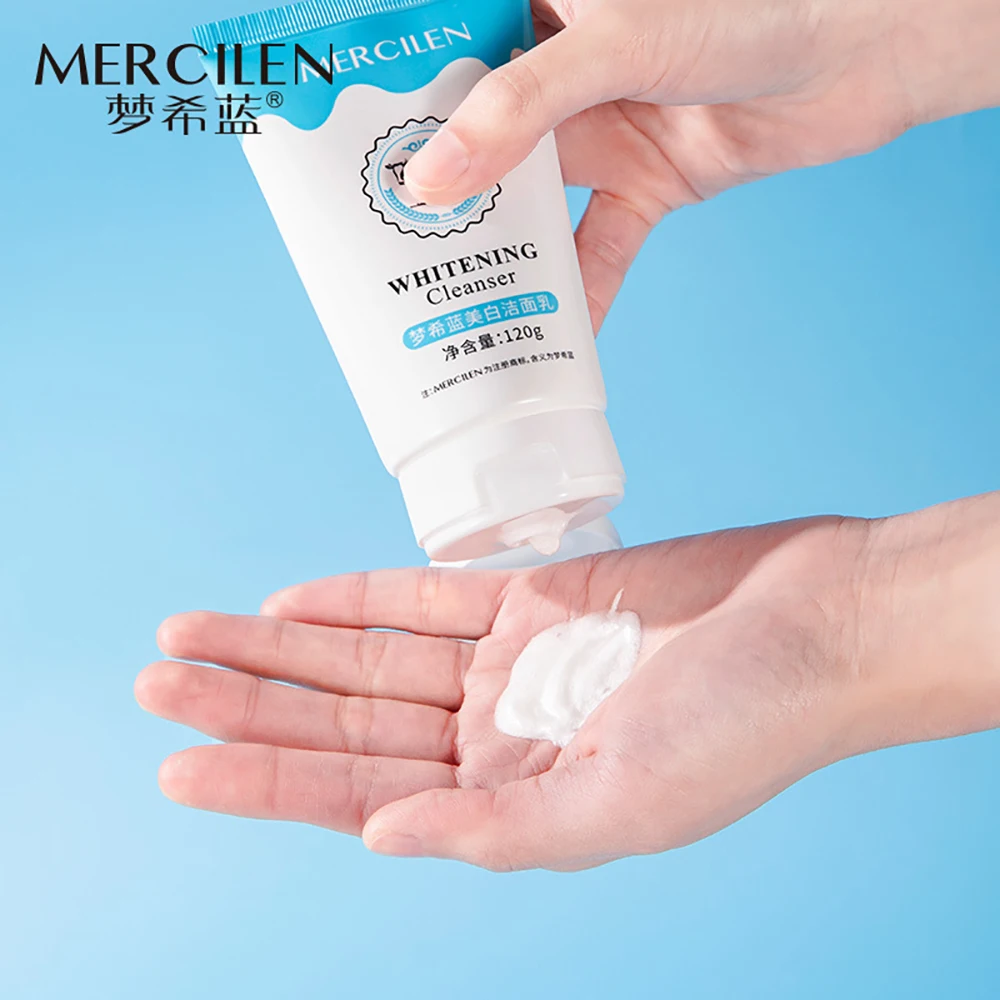 Milk Niacinamide Oil Control Facial Cleanser Moisturizing Deep Cleansing Face Pores Dirt Blackheads Refreshing Foam Facial Wash
Milk Niacinamide Oil Control Facial Cleanser Moisturizing Deep Cleansing Face Pores Dirt Blackheads Refreshing Foam Facial Wash