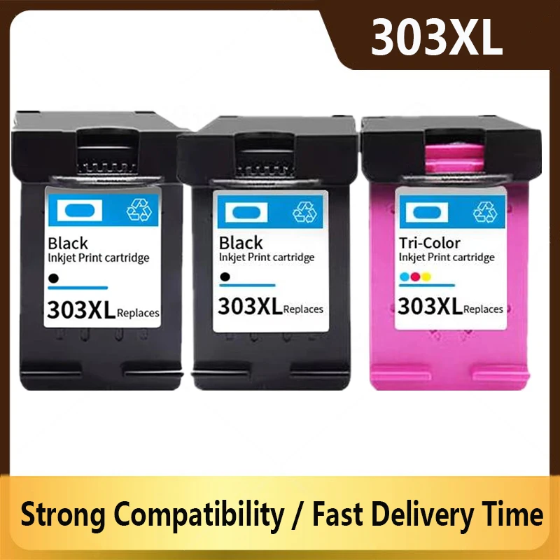 For HP 303XL Compatible Ink Cartridgfor HP 303 for HP ENVY 6220 6222 6230 6234 6252 6255 7120 7130 7132 7155 Printer
For HP 303XL Compatible Ink Cartridgfor HP 303 for HP ENVY 6220 6222 6230 6234 6252 6255 7120 7130 7132 7155 Printer