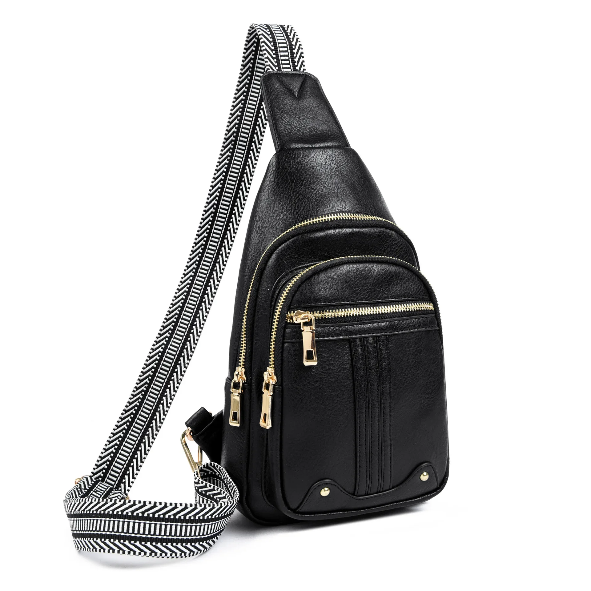 Women's Shoulder Messenger Bag Casual Full Pu Fabric Waterproof and Wear-resistant Men's Large-capacity Breast Bag
Women's Shoulder Messenger Bag Casual Full Pu Fabric Waterproof and Wear-resistant Men's Large-capacity Breast Bag