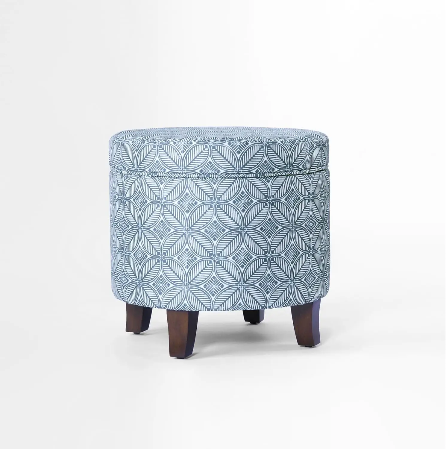 Мягкий круглый домашний декор для хранения вещей | Круглая подставка для ног с мягкой обивкой - большой синий принт индиго
Мягкий круглый домашний декор для хранения вещей | Круглая подставка для ног с мягкой обивкой - большой синий принт индиго