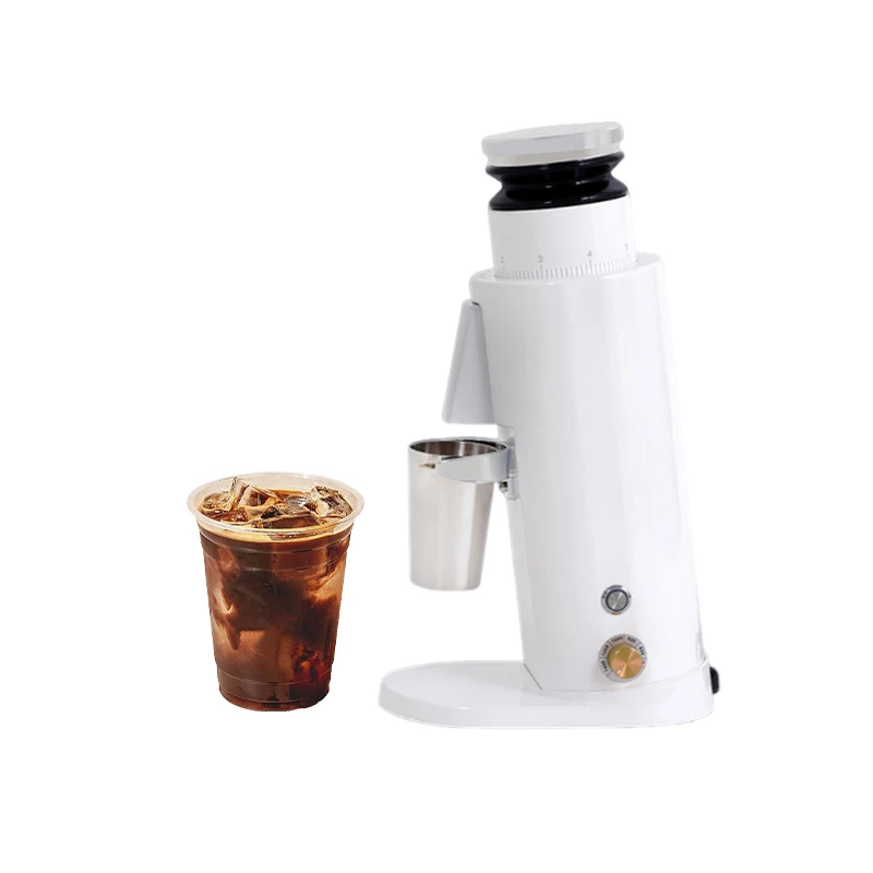 Single Dose Coffee Grinder 64mm Espresso Flat Burr Aluminum Housing Home Coffee Grinder Machine
Single Dose Coffee Grinder 64mm Espresso Flat Burr Aluminum Housing Home Coffee Grinder Machine