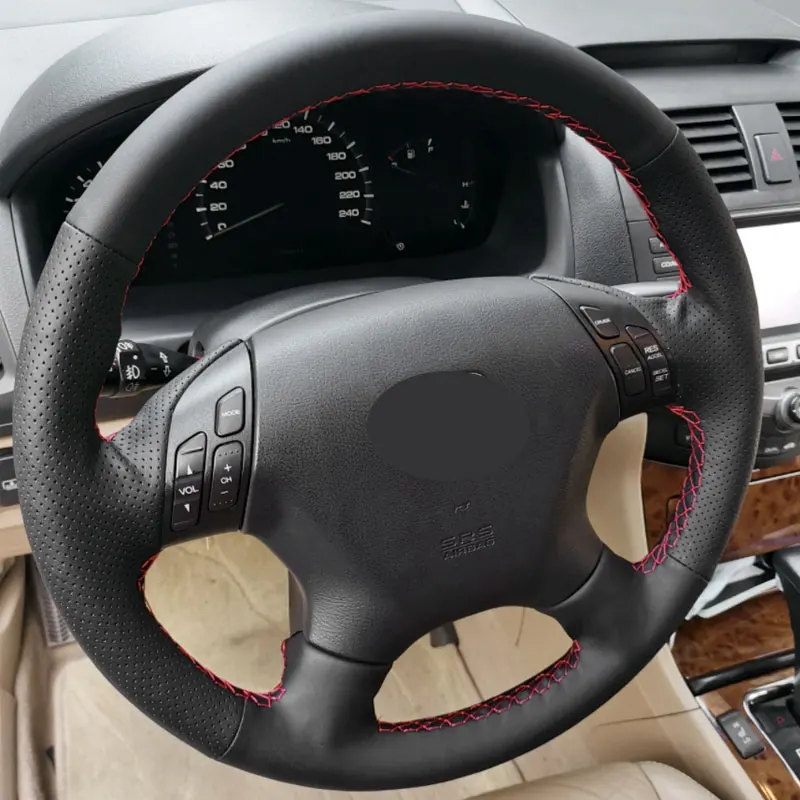 Для Honda Accord 7 2003 2004 2005 2006 2007 Odyssey 2005-2008 2009 2010 Ручные плетеные косы на автомобильный чехол на руль, кожаная отделка
Для Honda Accord 7 2003 2004 2005 2006 2007 Odyssey 2005-2008 2009 2010 Ручные плетеные косы на автомобильный чехол на руль, кожаная отделка
