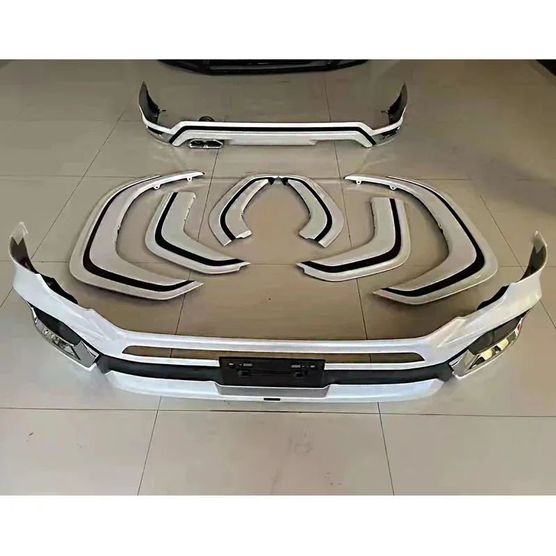 Wholesale modification PP Body kit for Land Cruiser 2022 LC300 upgrade to Modell look like
Wholesale modification PP Body kit for Land Cruiser 2022 LC300 upgrade to Modell look like