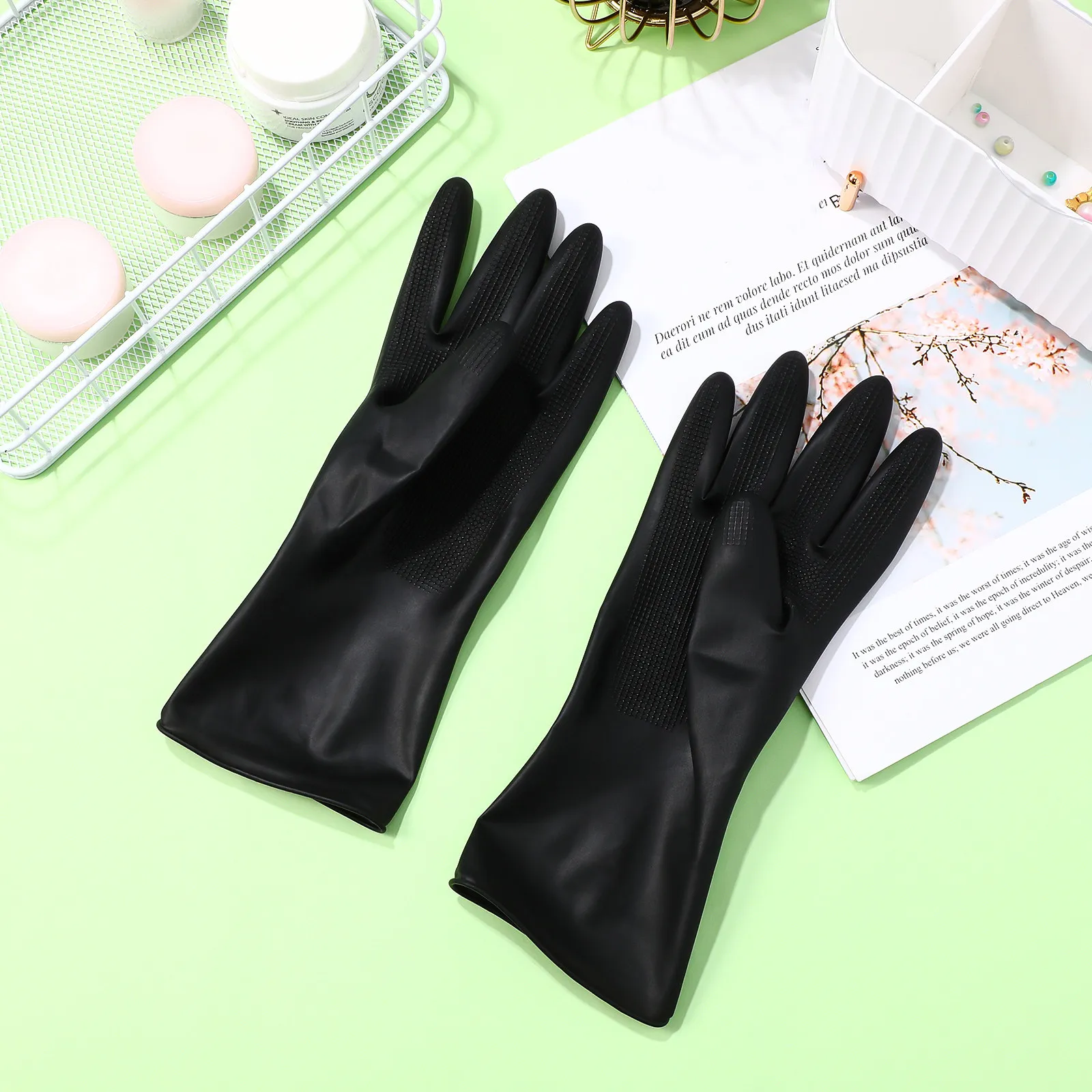 3 пары премиальных перчаток для укладки волос, салонного качества, текстурированные, нескользящие, водонепроницаемые, моющиеся, для окрашивания, завивки и мытья волос
3 пары премиальных перчаток для укладки волос, салонного качества, текстурированные, нескользящие, водонепроницаемые, моющиеся, для окрашивания, завивки и мытья волос