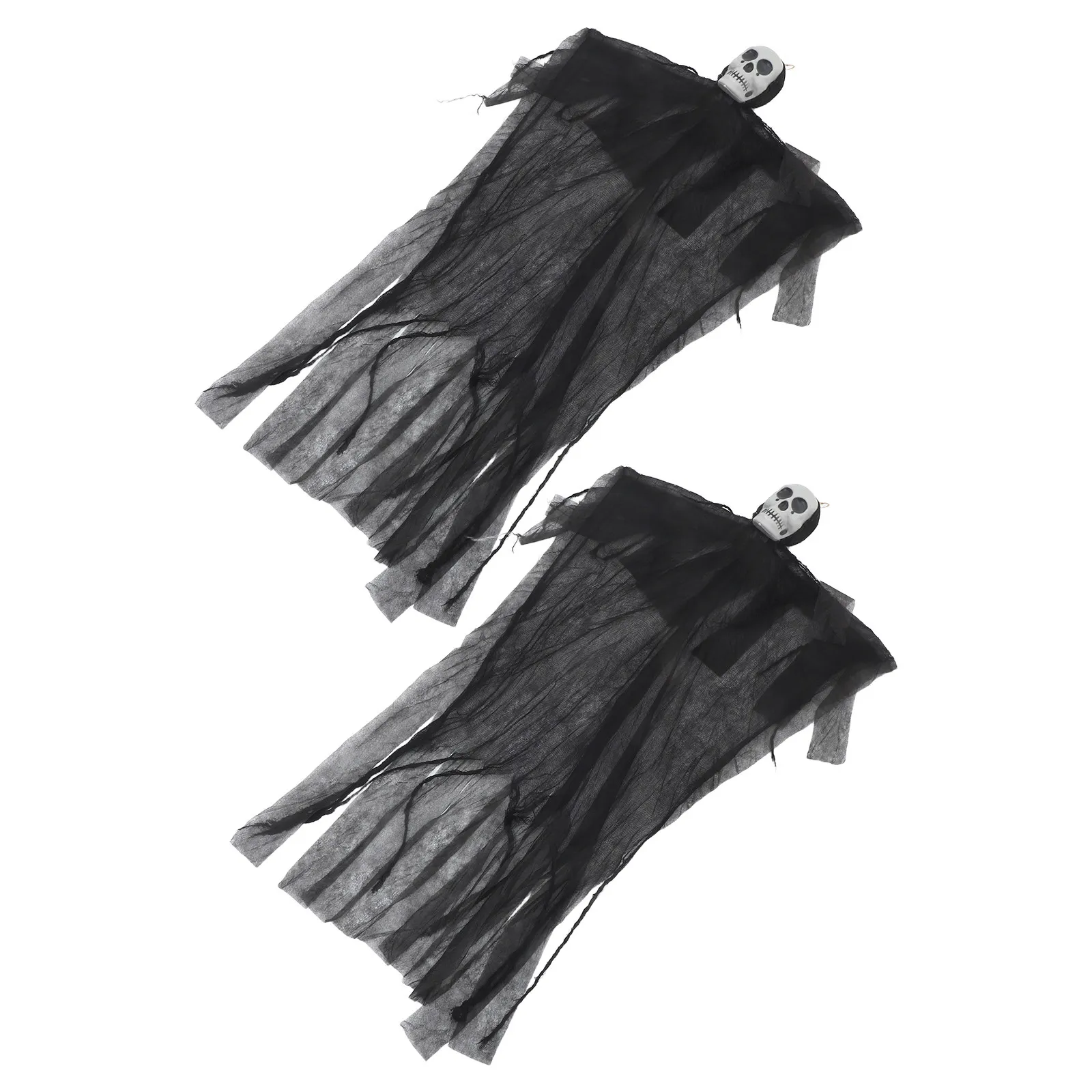 2Pcs Realistic Illuminated Skull Hanging Ghost Halloween Decor Weather Resistant Outdoor Garden Patio Lawn Spooky Glow
2Pcs Realistic Illuminated Skull Hanging Ghost Halloween Decor Weather Resistant Outdoor Garden Patio Lawn Spooky Glow
